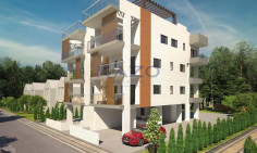 Spacious 2 bedroom top floor apartment for sale in Zakaki 