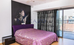 Spacious penthouse with pool in Agios Nektarios 