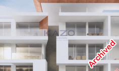 Charming 3 bedroom top floor apartment with pool in Agios Athanasios 