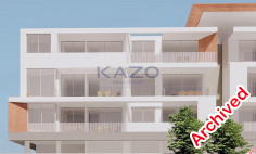 Charming 3 bedroom top floor apartment with pool in Agios Athanasios 