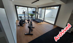 Modern penthouse apartment with pool and gym in Panthea 