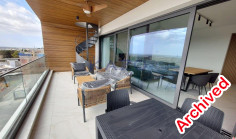 Modern penthouse apartment with pool and gym in Panthea 