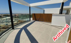 Modern penthouse apartment with pool and gym in Panthea 