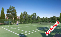 Prestigious two bedroom top floor apartment for sale in Trachoni 