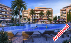 Prestigious two bedroom top floor apartment for sale in Trachoni 