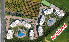 Prestigious two bedroom top floor apartment for sale in Trachoni 