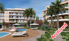 Prestigious two bedroom top floor apartment for sale in Trachoni 