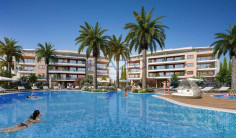 Beautiful 2 bedrooms apartment with swimming pool for sale in Trachoni