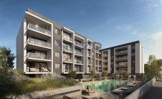 Comfortable two bedroom apartment with gym and pool in Zakaki 