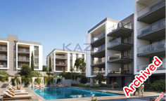 Modern 1 bedroom apartment with pool in Polemidia 
