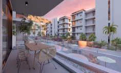 Modern 2 bedroom apartment with pool in Agia Fyla (block b) 
