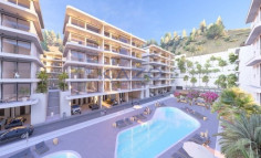 Modern 2 bedroom apartment with pool in Agia Fyla (block b) 