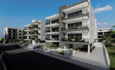 Spacious one bedroom top floor apartment for sale in Polemidia (block c) 