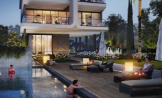 Modern two bedroom apartment with pool in the sea side 