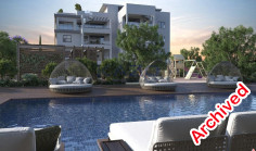 2 bedroom furnished apartment with swimming pool for sale in Kato Polemidia