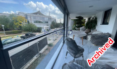 Luxury and modern fully furnished apartment with pool in Polemidia 