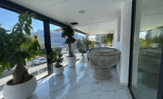 Luxury and modern fully furnished apartment with pool in Polemidia 