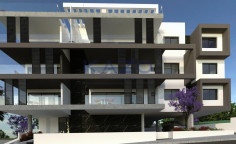 Two bedroom top floor apartment with roof garden for sale in Agios Sylas area 