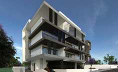 Two bedroom top floor apartment with roof garden for sale in Agios Sylas area 