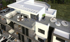 Two bedroom top floor apartment for sale in Agios Sylas area 