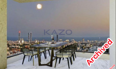 Magnificent 3 bedroom penthouse with pool in Agios Athanasios 