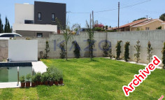 Spacious villa with pool and 3 bedrooms in Pyrgos 