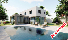 4 bedroom villa with swimming pool for sale in Palodia