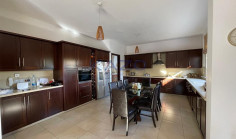 Luxurious fully furnished four + one bedrooms villa for rent in Polemidia 