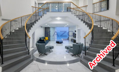 Seafront luxury five bedroom villa in tranquil Agios Theodoros 