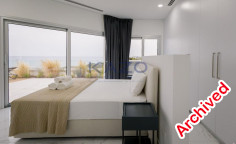 Seafront luxury five bedroom villa in tranquil Agios Theodoros 