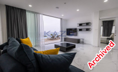 Seafront luxury five bedroom villa in tranquil Agios Theodoros 