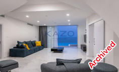 Seafront luxury five bedroom villa in tranquil Agios Theodoros 