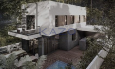 Modern detached house with pool for sale in Mesa Geitonia 