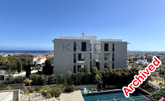 Modern furnished apartment with pool for sale in Agios Athanasios 