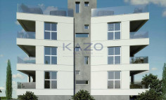 Amazing two bedroom top floor apartment with roof garden for sale in Ekali area 
