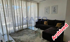 Luxury resale two bedroom apartment for rent 300 meters from the beach in Neapolis area 