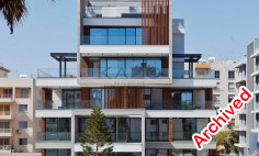 Luxury resale two bedroom apartment for rent 300 meters from the beach in Neapolis area 
