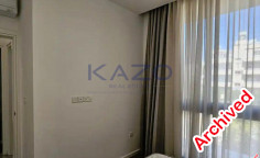 Luxury resale two bedroom apartment for rent 300 meters from the beach in Neapolis area 