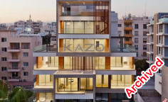 Luxury resale two bedroom apartment for rent 300 meters from the beach in Neapolis area 