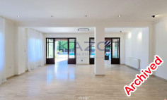 Modern Kapsalos villa with pool and seven bedrooms 