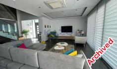 Luxury four bedroom villa in a 2340sqm plot for rent in Moni village 