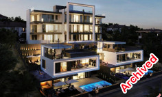 Luxury three bedroom top floor apartment for sale in Agios Athanasios area 