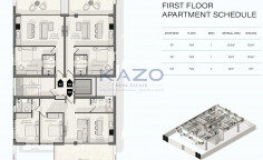 Brand new one bedroom apartment for sale in Mesa Geitonia area 