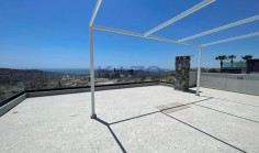 Brand new four bedroom luxury villa with panoramic view for sale in Pareklissia area 