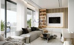 Modern three bedroom top floor apartment for sale in Linopetra area 