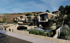 Luxury three bedroom villa for sale in Agios Tychonas area 