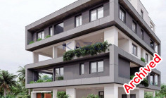 Spacious two bedroom top floor apartment for sale in Zakaki area 