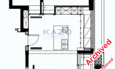 Top floor large one bedroom apartment with roof garden in Neapolis area just 500m from the beach 
