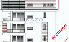 Top floor large one bedroom apartment with roof garden in Neapolis area just 500m from the beach 