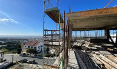 Under construction luxury three bedroom penthouse with roof garden for sale in Ayia Fyla area 